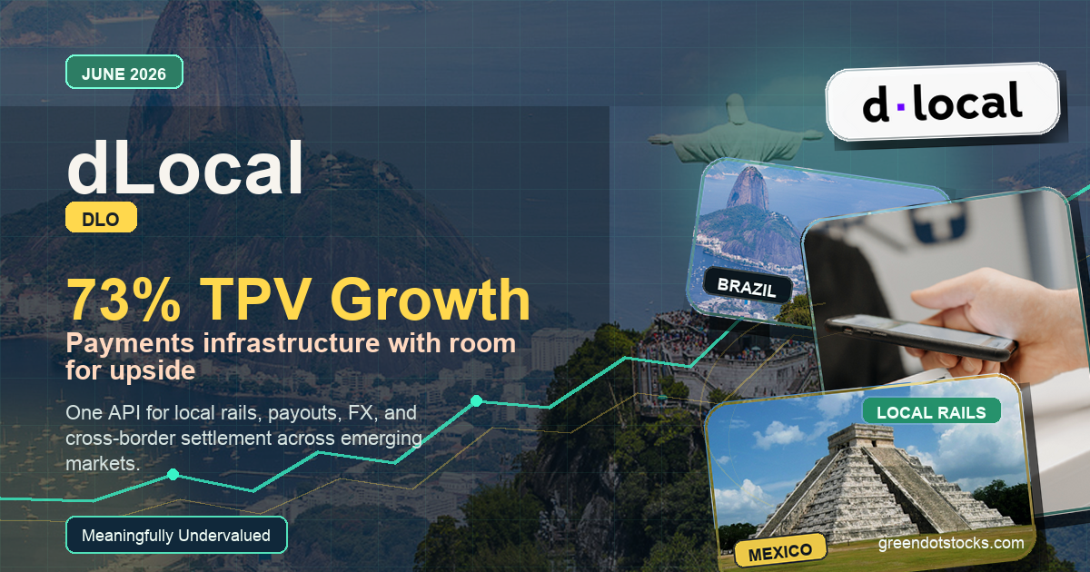 dLocal (DLO): Why This Payments Stock Still Looks Cheap
