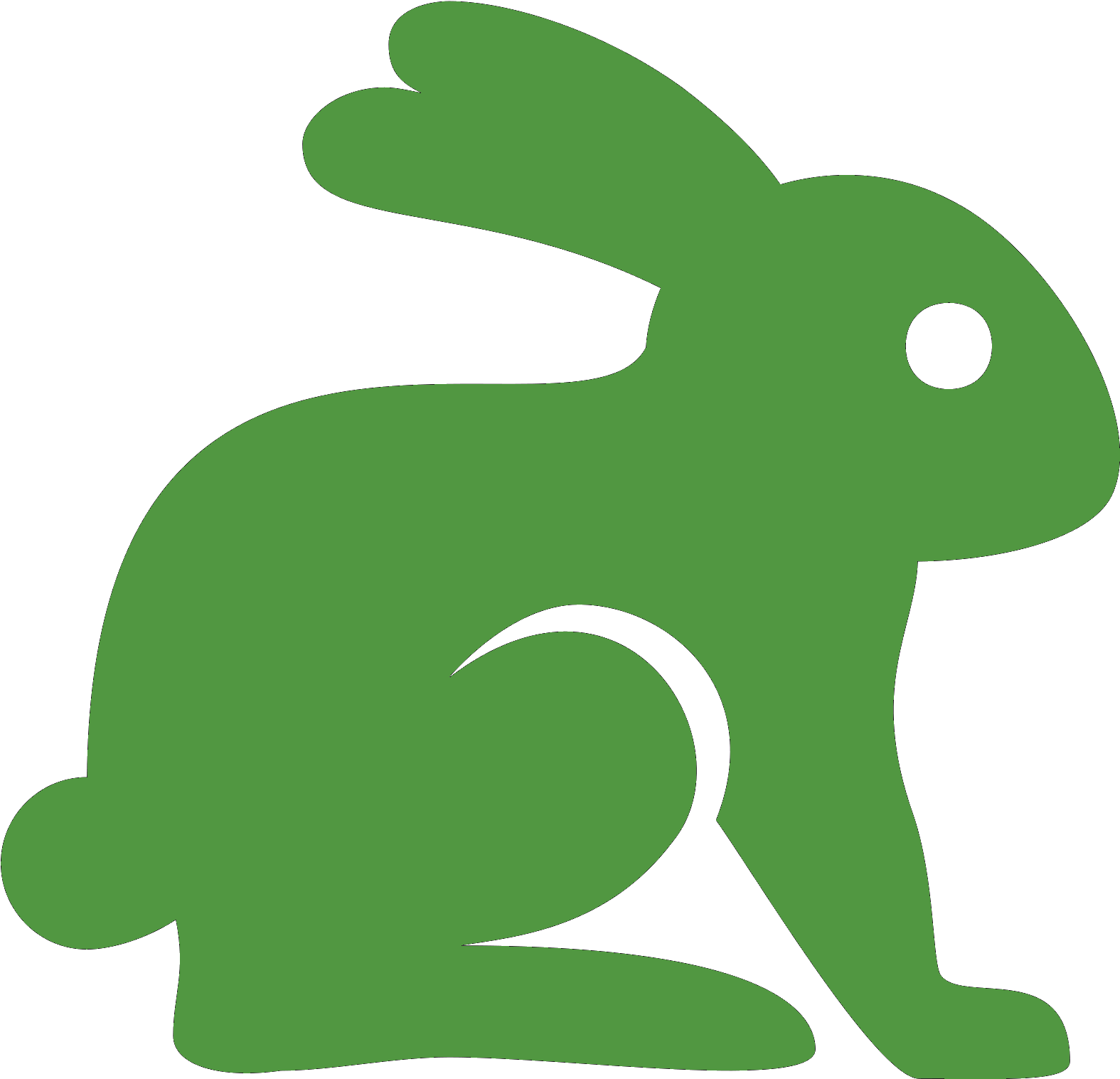 green hare screen icon